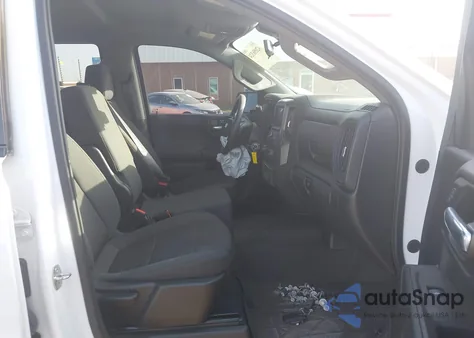 2021 Chevrolet Silverado 1500 2Wd Short Bed Custom из США, поврежденный, VIN 1GCPWBEK4MZ338313